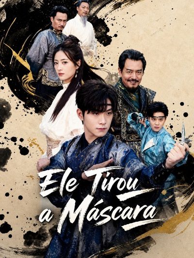 Capa da minisserie Ele Tirou a Máscara