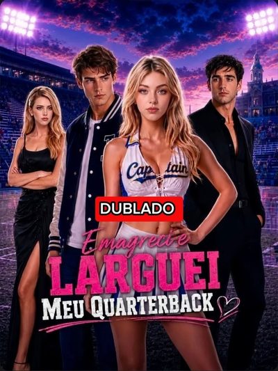 Capa da minisserie Emagreci e Larguei Meu Quarterback
