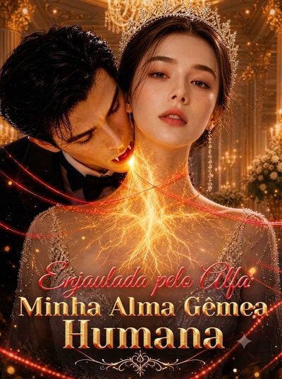 Capa da minisserie Enjaulada Pelo Alfa Minha Alma Gêmea Humana