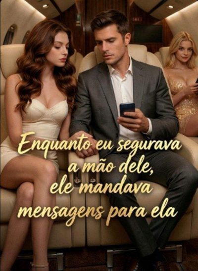 Capa da minisserie Enquanto Eu Segurava Mão Dele, Ele Mandava Mensagens para Ela
