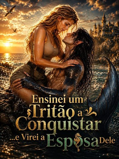 Capa da minisserie Ensinei Um Tritão a Conquistar ... e Virei a Esposa Dele