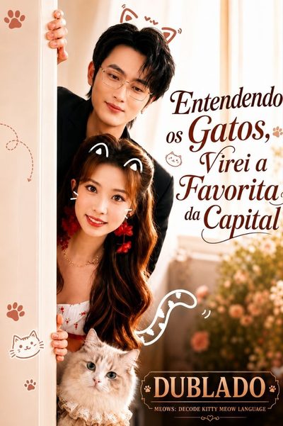 Capa da minisserie Entendendo os Gatos, Virei a Favorita da Capital Entendendo Miaus em Quioto
