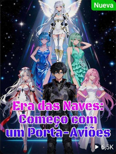 Capa da minisserie Era das Naves: Começo com Um Porta-aviões