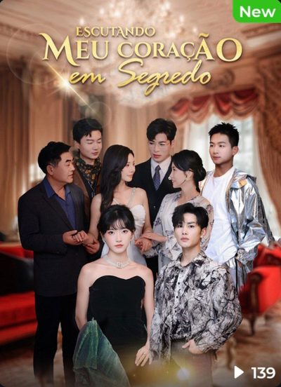 Capa da minisserie Escutando Meu Coração em Segredo
