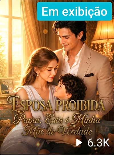 Capa da minisserie Esposa Proibida Papai Esta É Minha Mãe de Verdade