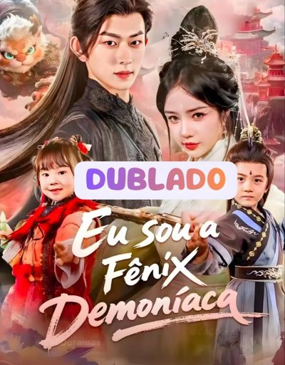 Capa da minisserie Eu Sou a Fenix Demoniaca dublado