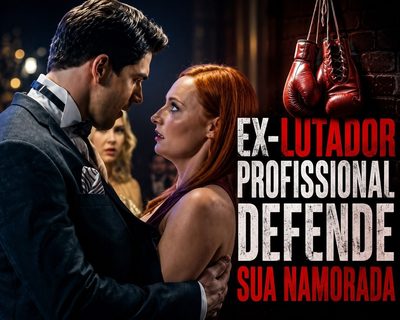 Capa da minisserie Ex-lutador Profissional Defende Sua Namorada Ex-pro Fighter Defends His Lady Legenda Exclusiva Dizis Premium