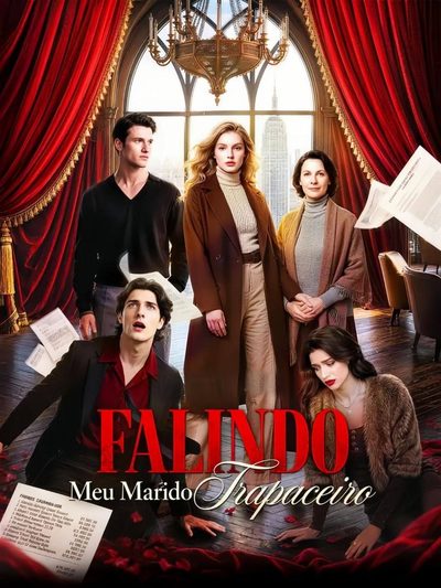 Capa da minisserie Falindo Meu Marido Trapaceiro dublado