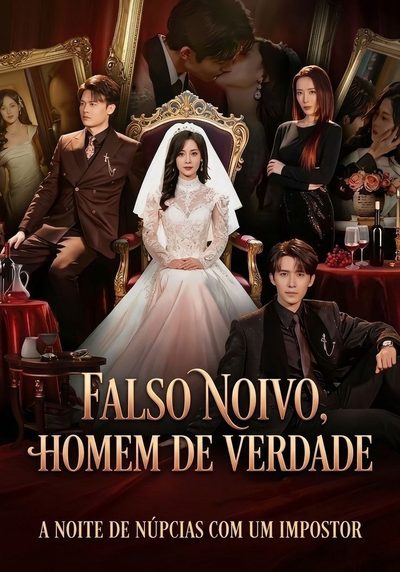 Capa da minisserie Falso Noivo, Homem de Verdade