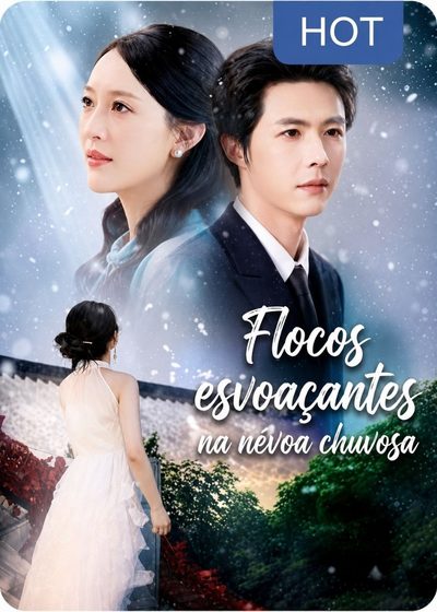 Capa da minisserie Flocos Esvoaçantes na Névoa Chuvosa