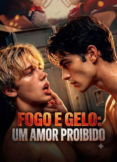 Capa da minisserie Fogo e Gelo Um Amor Proibido -