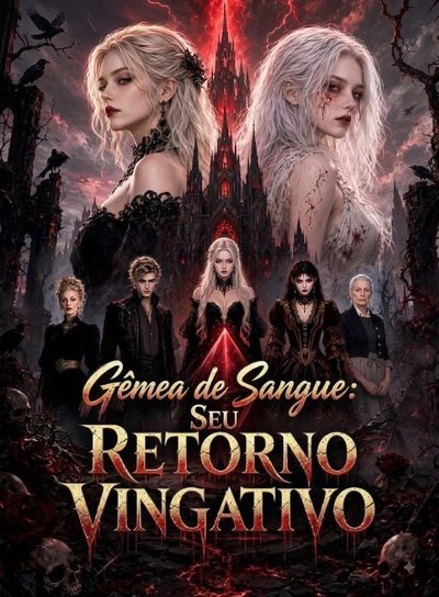 Capa da minisserie Gêmeas de Sangue Seu Retorno Vingativo