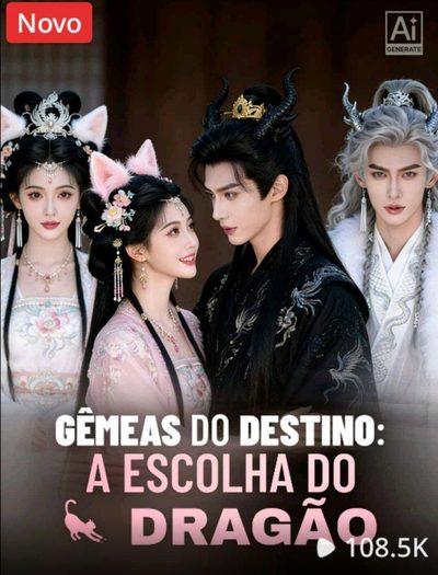 Capa da minisserie Gêmeas do Destino: a Escolha do Dragão