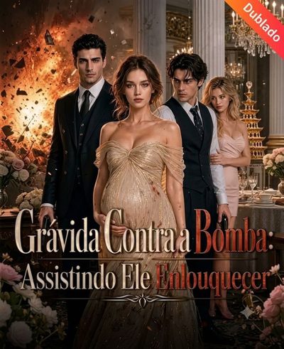 Capa da minisserie Grávida Contra a Bomba: Assistindo Ele Enlouquecer -