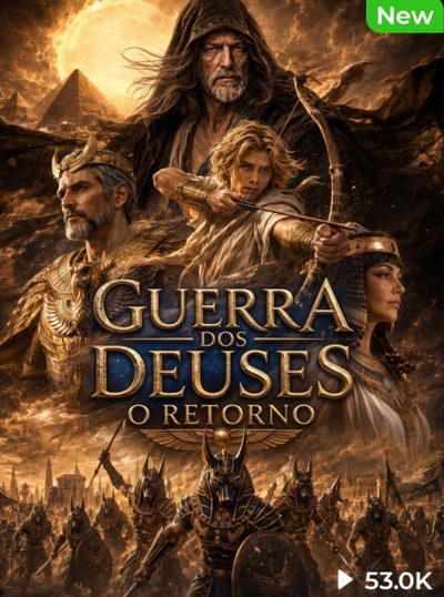 Capa da minisserie Guerra dos Deuses o Retorno