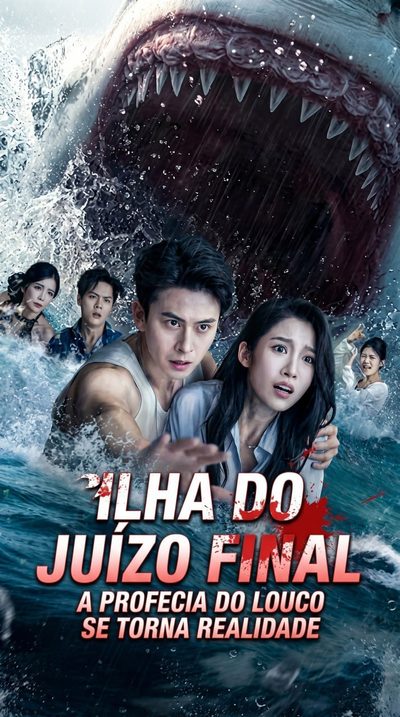Capa da minisserie Ilha do Juízo Final a Profecia do Louco Se Torna Realidade