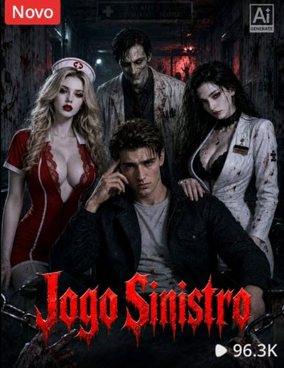 Capa da minisserie Jogo Sinistro dublado