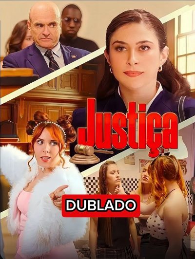 Capa da minisserie Justiça