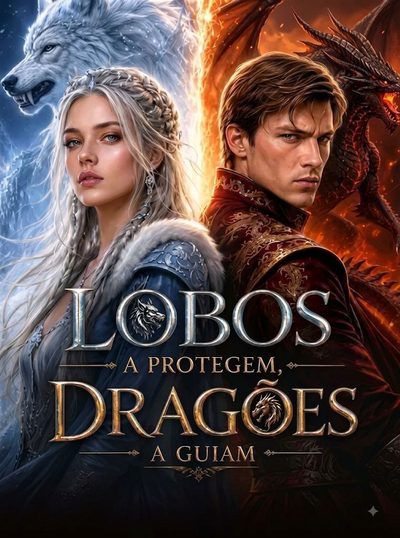Capa da minisserie Lobos a Protegem, Dragões a Guiam -