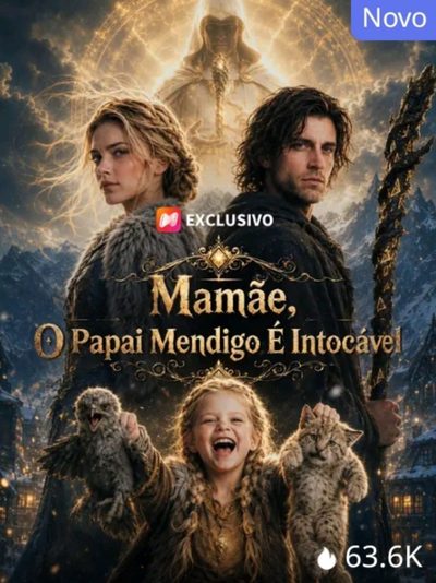 Capa da minisserie Mamãe, o Papai Mendigo e Intocável