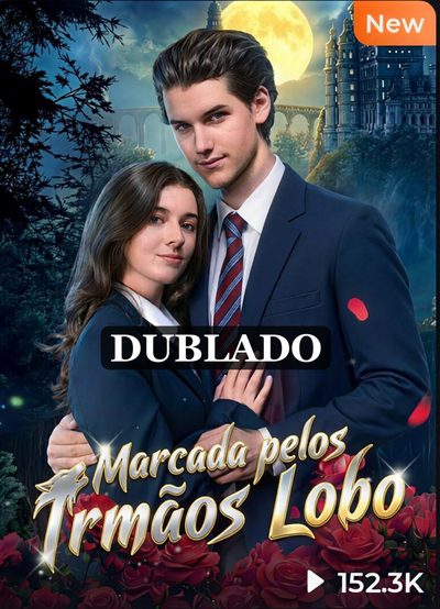 Capa da minisserie Marcada Pelos Irmãos Lobos dublado