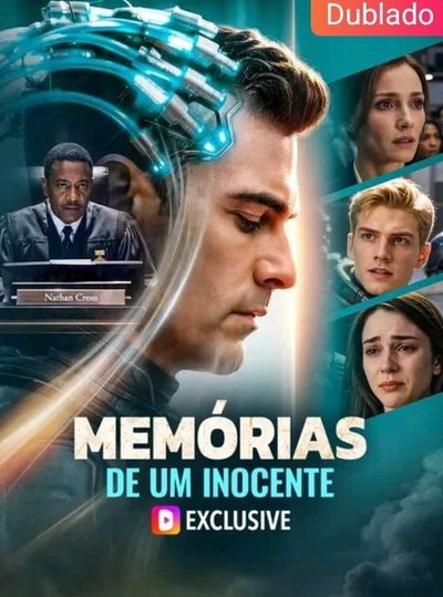 Capa da minisserie Memórias de Um Inocente o Falso Traidor, o Verdadeiro Herói