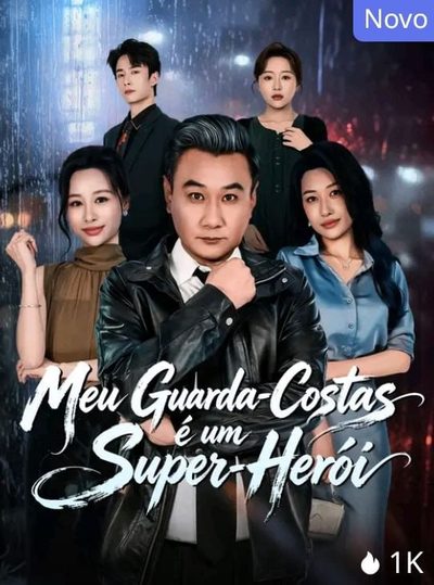 Capa da minisserie Meu Guarda-costas É Um Super Herói