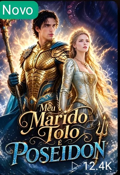 Capa da minisserie Meu Marido Tolo É Poseidon