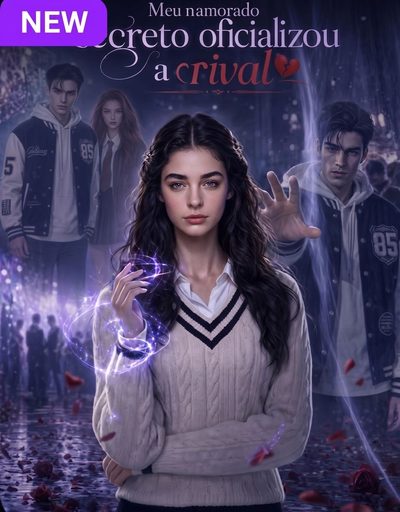 Capa da minisserie Meu Namorado Secreto Oficializou a Rival
