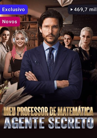 Capa da minisserie Meu Professor de Matemática Agente Secreto