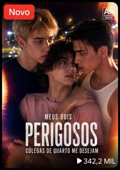 Capa da minisserie Meus Dois Perigosos Colegas de Quarto Me Desejam Bl
