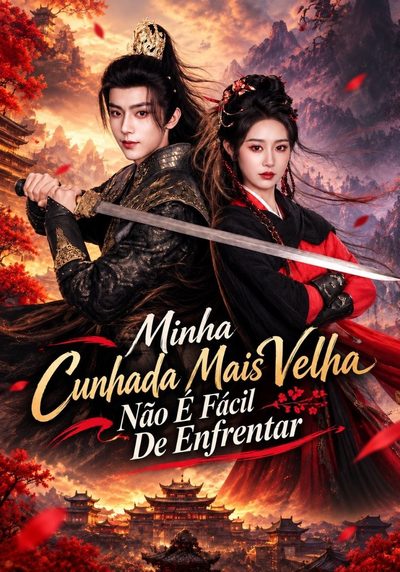 Capa da minisserie Minha Cunhada Mais Velha Não É Fácil de Enfrentar
