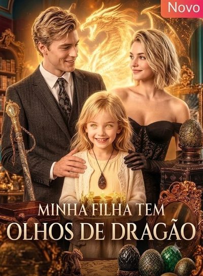 Capa da minisserie Minha Filha Tem Olhos de Dragão