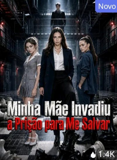 Capa da minisserie Minha Mãe Invadiu a Prisão para Me Salvar