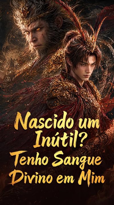 Capa da minisserie Nascido Um Inútil Tenho Sangue Divino em Mim
