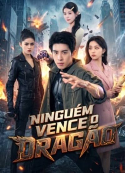 Capa da minisserie Ninguém Vence o Dragão dublado