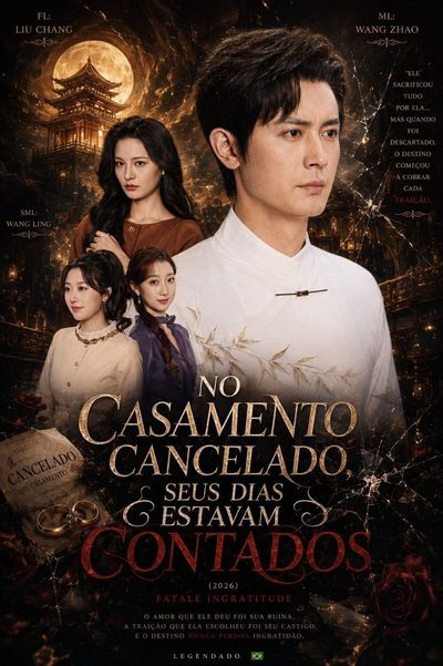 Capa da minisserie No Casamento Cancelado Seus Dias Estavam Contados