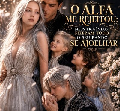 Capa da minisserie O Alfa Me Rejeitou: Meus Trigêmeos Fizeram Todo o Seu Bando Se Ajoelhar