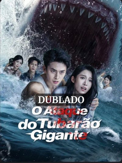 Capa da minisserie O Ataque do Tubarão Gigante 🫰🏽