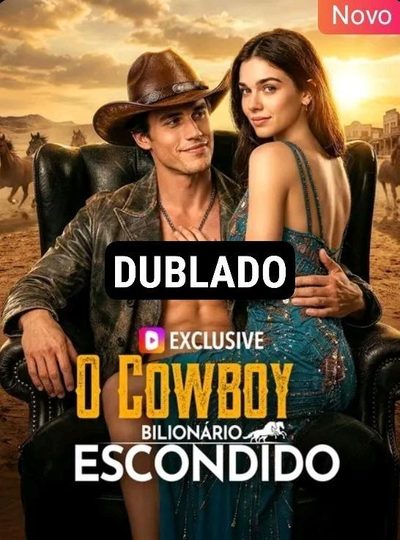 Capa da minisserie O Cowboy Bilionário Escondido (dublado) dublado