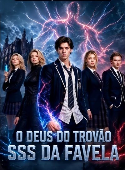 Capa da minisserie O Deus do Trovão Sss da Favela