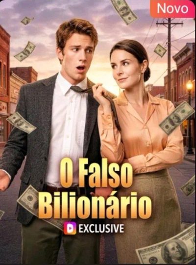 Capa da minisserie O Falso Bilionário