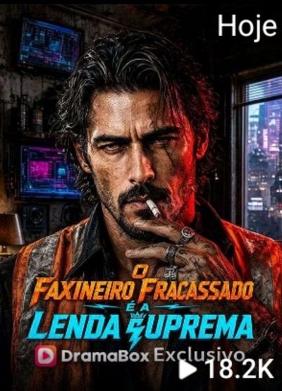 Capa da minisserie O Faxineiro Fracassado É a Lenda Suprema