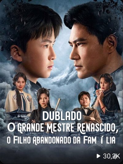 Capa da minisserie O Grande Mestre Renascido: o dublado