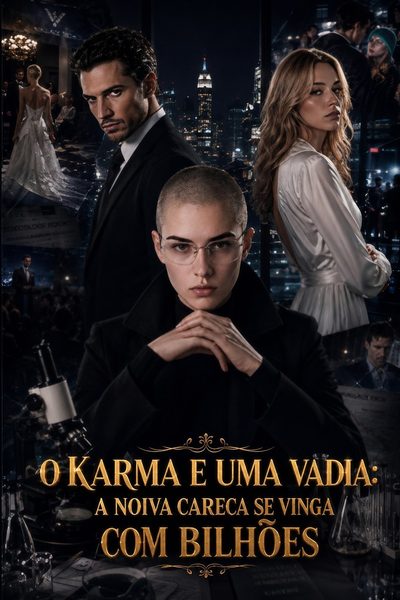 Capa da minisserie O Karma e uma Vadia: a Noiva Careca Se Vinga com Bilhões