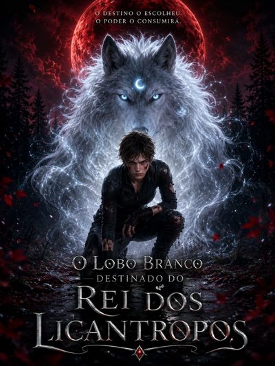 Capa da minisserie O Lobo Branco Destinado do Rei dos Licantropos