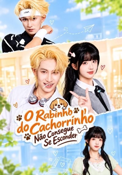 Capa da minisserie O Rabinho do Cachorrinho Não Consegue Se Esconder