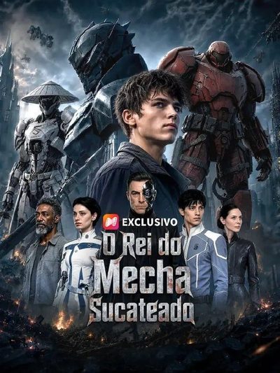 Capa da minisserie O Rei do Mecha Sucateado dublado