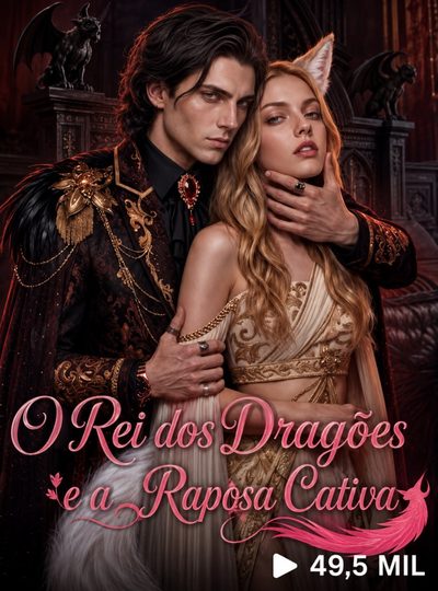 Capa da minisserie O Rei dos Dragões e a Raposa Cativa