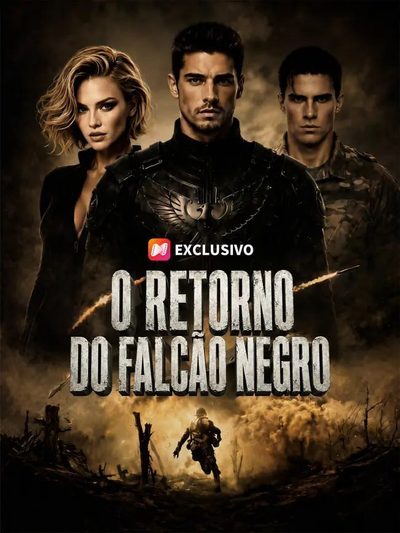 Capa da minisserie O Retorno do Falcão Negro